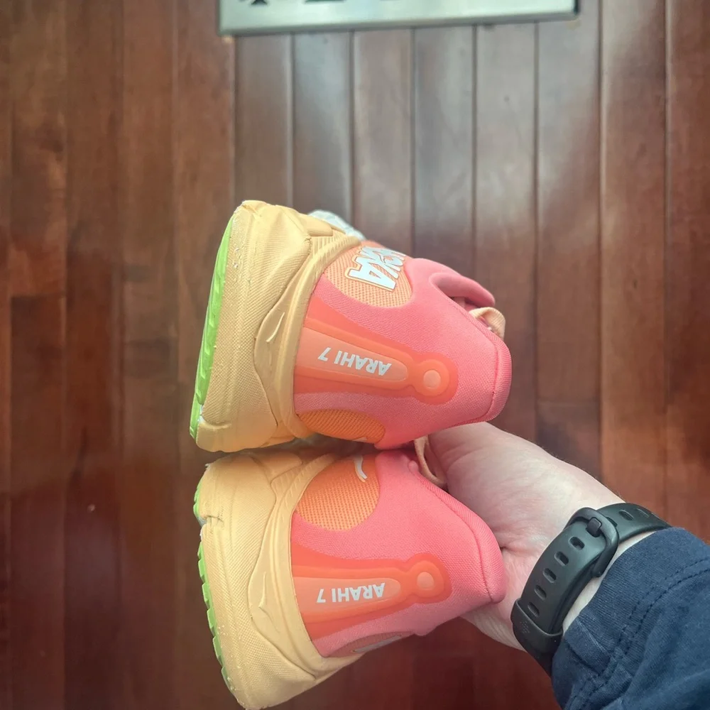 Hoka Women's Orange Running Shoes - Picture 5 of 9